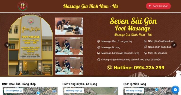 Seven Sài Gòn Foot Massage Cao Lãnh