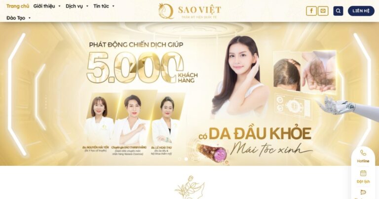 Thẩm Mỹ Viện Quốc Tế Sao Việt