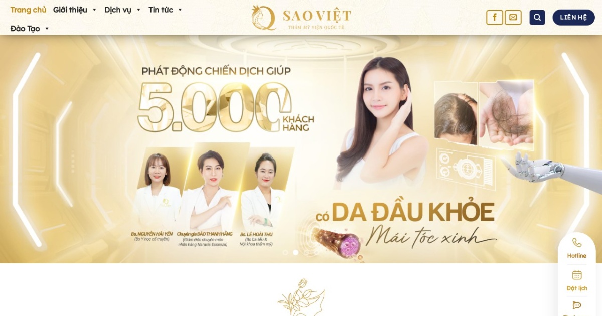 Thẩm Mỹ Viện Quốc Tế Sao Việt